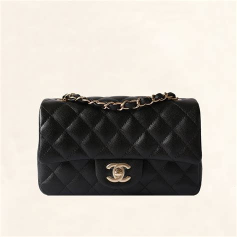 black chanel rectangular mini flap in caviar|Chanel Caviar Mini Rectangular Flap Bag .